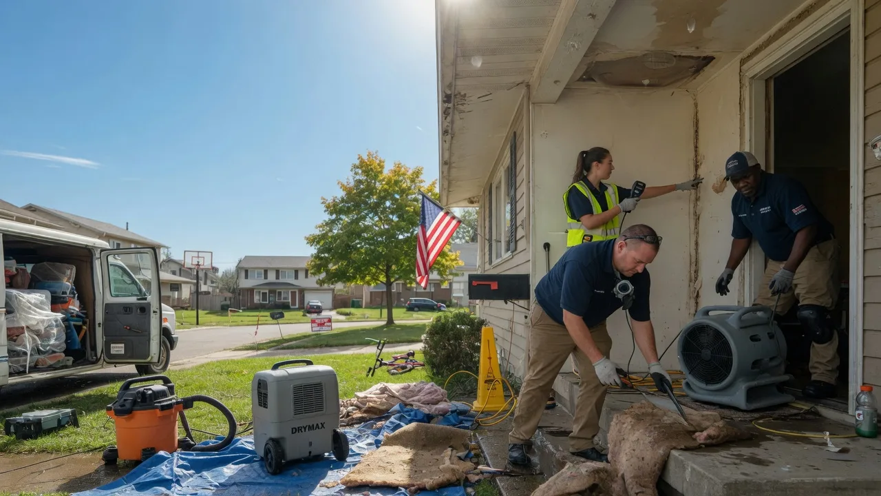 Water Damage Restoration in Horton, MI near me